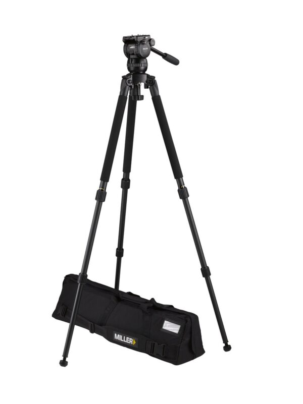 Miller Compass 12 Solo 75 2-Stage Alloy Tripod