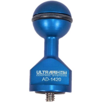Ultralight Base Adapter with 1/4"-20 Threaded Bolt (Ultra Blue)