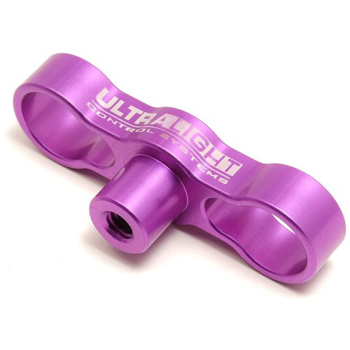 Ultralight T-Knob for Clamp with 1/4"-20 Threaded Bolt (Purple)