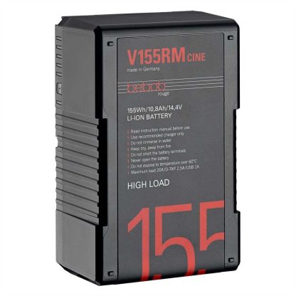 V155RM-CINE V-Mount Li-Ion High Load battery 14,4V / 10,8Ah / 156Wh