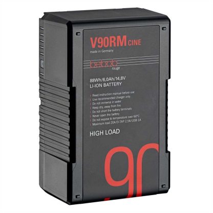 V90RM-CINE V-Mount Li-Ion High Load battery 14,4V/ 5,9Ah / 85Wh
