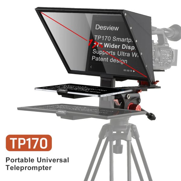 Desview TP170 17 inch Teleprompter